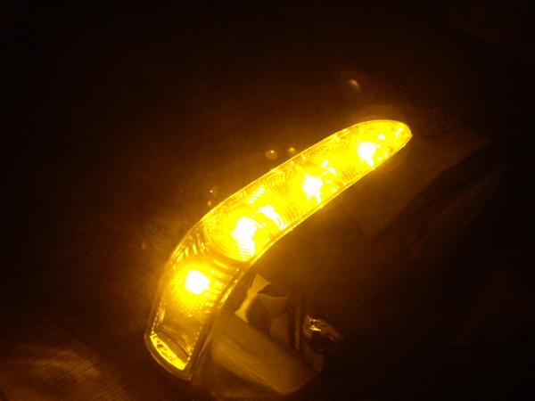 【 在庫処分 】 トヨタ　ハリアー10系15系  LED クロームメッキドアミラーカバー