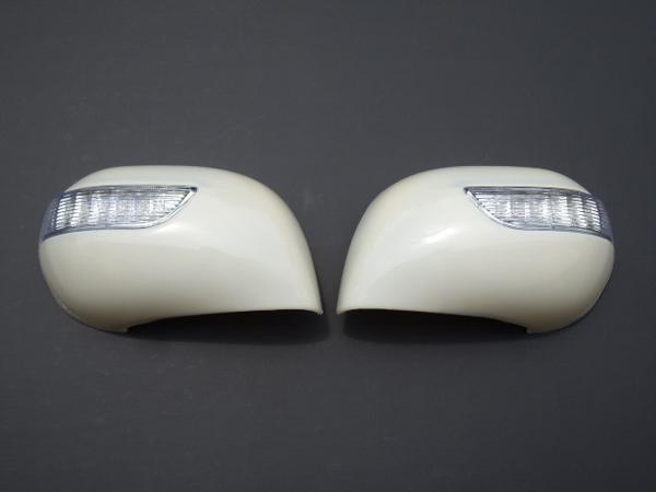 !日産 ノートE11 LED ドアミラーカバー(未塗装タイプ)