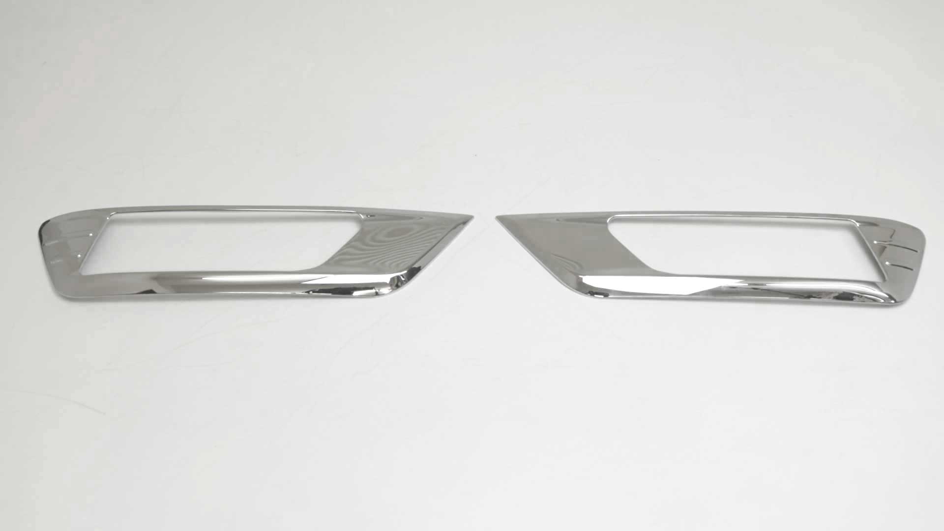 日産 ノート E12 後期 クローム メッキ フォグ ランプ ライト リング リム ガーニッシュ トリム JxXHCfllho, 車、バイク、自転車  - sarangwisdom.com