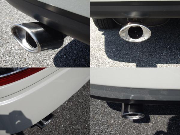!日産 エクストレイル　T31 オーバルマフラーカッター AMGタイプ