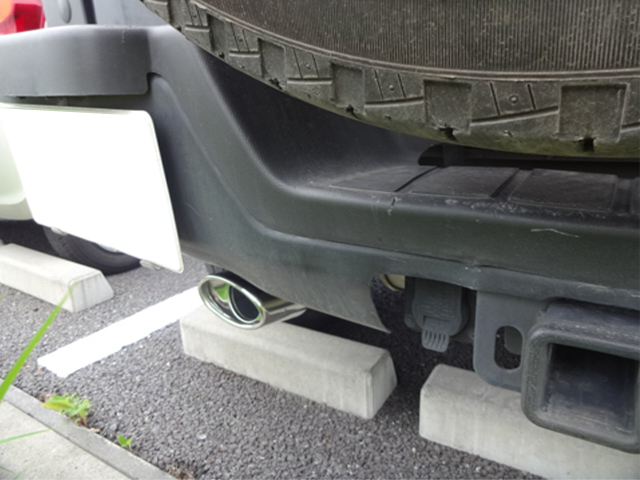 HUMMER ハマー H3 オーバルマフラーカッター AMGタイプ