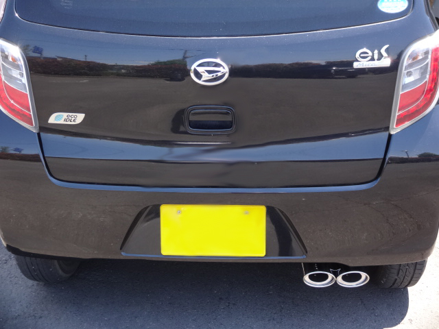 ミライース la300s マフラー ジェイワークス リアピース